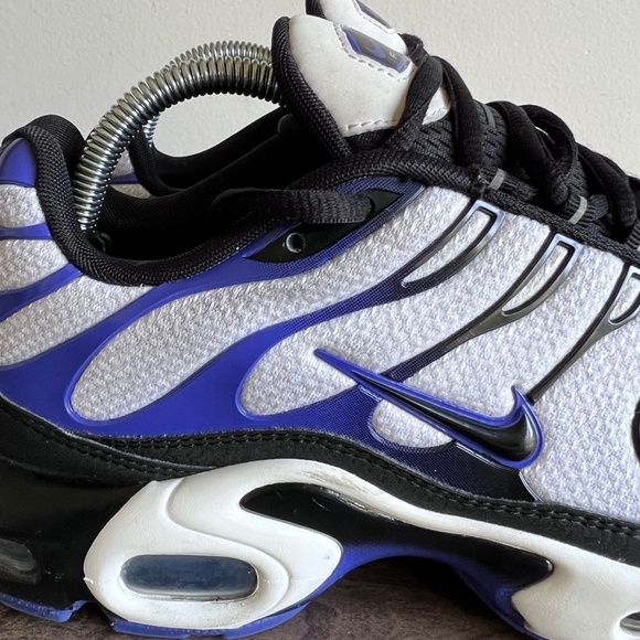 Nike Air Max Plus Black Persian Violet White Men's Shoe Size 9.5 #205 - Picture 3 of 11